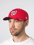 Бейсболка NEW ERA арт. 60646813 Washington Nationals MLB (красный)